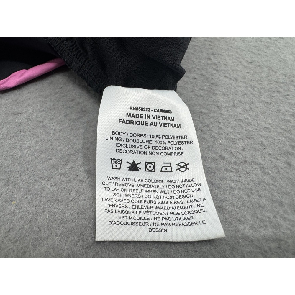 Nike Tempo Running Shorts Womens Size XS Dri-FIT Pink Black Brief-Lined Active - Picture 12 of 13